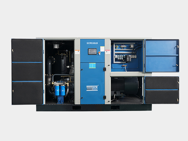 低压永磁变频LB系列 低压永磁变频双螺杆空气压缩机SCR530LB